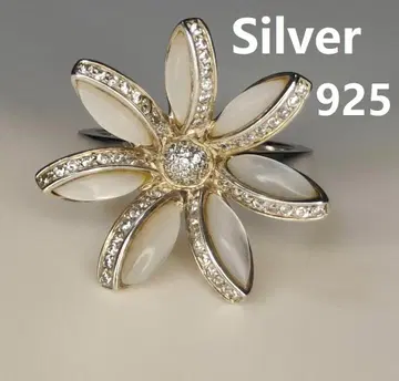 Flower Silver 925 실버 꽃 모양 반지