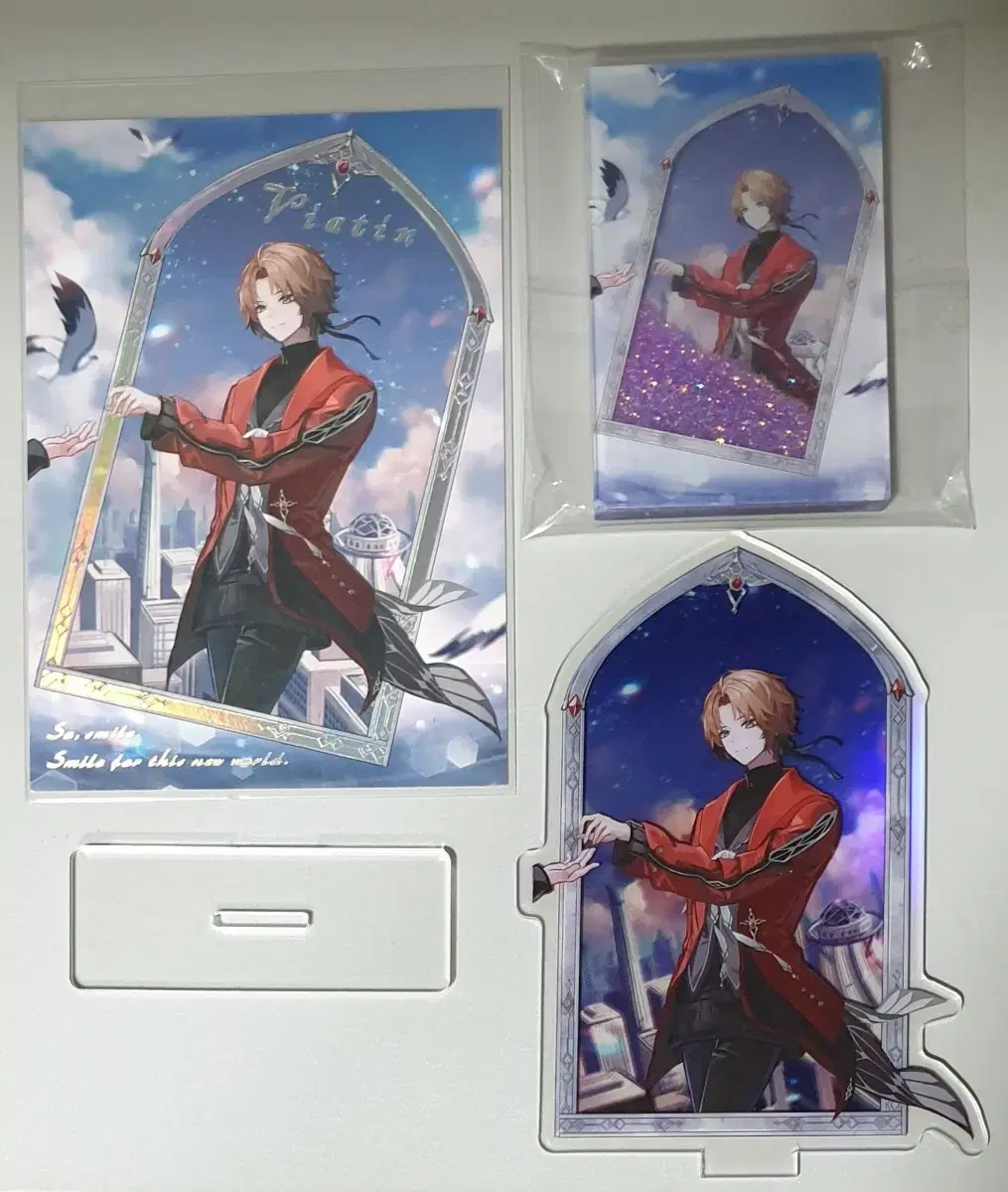 Eternal 7th Day City Young7 Youngchil Viateen Aurora Acrylic Stand + Postcard Korotta