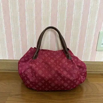 러셋 빨간색 핸드백