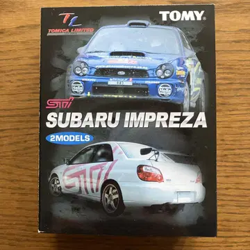 토미카 LIMITED SUBARU IMPREZA 2MODELS