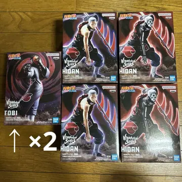 NARUTO 나루토 피규어 6개 세트 히단 토비 미개봉 새상품