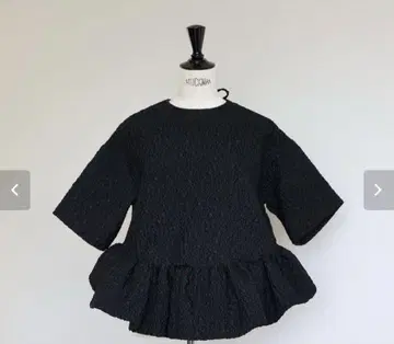지프소피아 gypsohila Flower Gloss Tee 블랙 검정