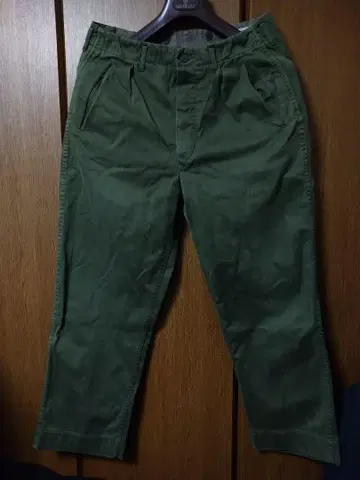 60년대 빈티지 스웨덴 군용 유틸리티 팬츠 M59