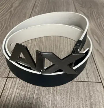 A|X 로고 버클 캐주얼 벨트