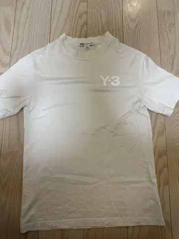 Y-3 화이트 티셔츠 XS