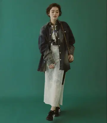 MIRROR STOKE 랩 스커트