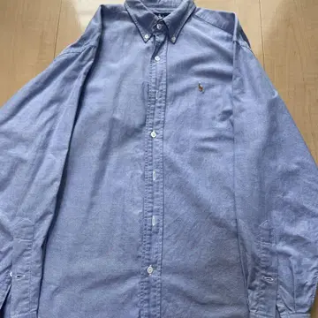 Ralph Lauren 긴팔 셔츠 사이즈 10 파랑
