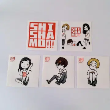 SHISHAMO 스티커 씰 3종 세트
