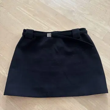 The Open Product 블랙 미니 스커트