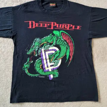 DEEP PURPLE 투어 티셔츠 L 사이즈