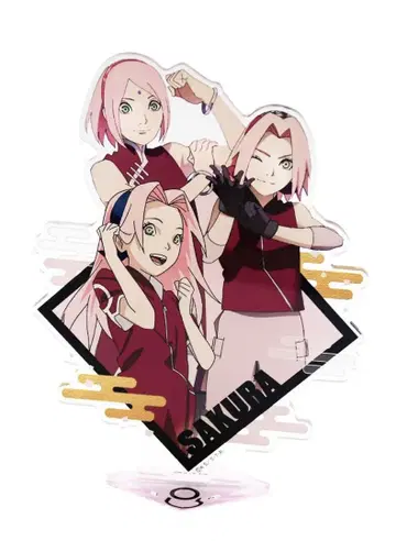 NARUTO 나루토 질풍전 한정판 오리지널 아크릴 스탠드 사쿠라