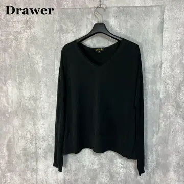 Drawer 실크 혼방 니트 스웨터 1