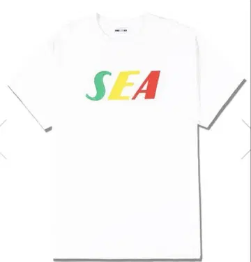 wind and sea 화이트 티셔츠 LL