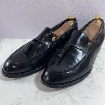 빈티지 Florsheim 태슬 로퍼 블랙 9 3E 27cm