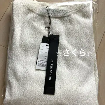 17380엔 새상품 mizuiro ind 반팔 롱 원피스 화이트