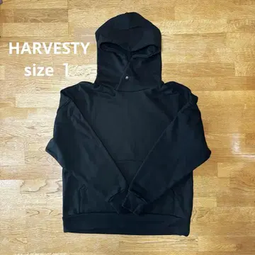 HARVESTY 쭈리 풀오버 후드티 일본제