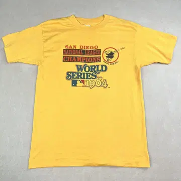 80s 티셔츠 MLB 샌디에고 파드레스 월드 시리즈 빈티지