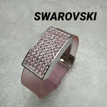 SWAROVSKI 스와로브스키 뱅글 팔찌 크리스탈 핑크