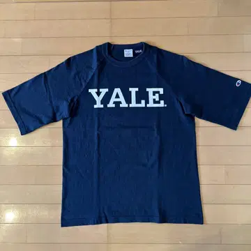 Yale 챔피온 티셔츠 네이비 T1011