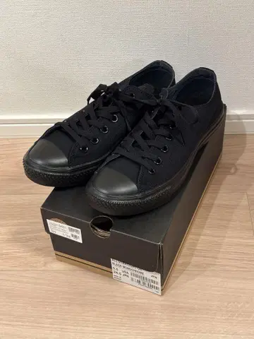 올스타 라이트 옥스 블랙 모노크롬 24.5cm