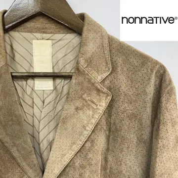 nonnative 논네이티브 돈피 펀칭 스웨이드 자켓 M 상당