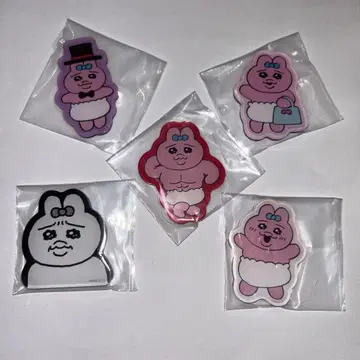 빤쮸토끼 캐릭터 마그넷 마그넷 5종 세트