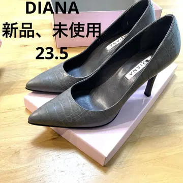DIANA 그레이 스틸레토 하이힐