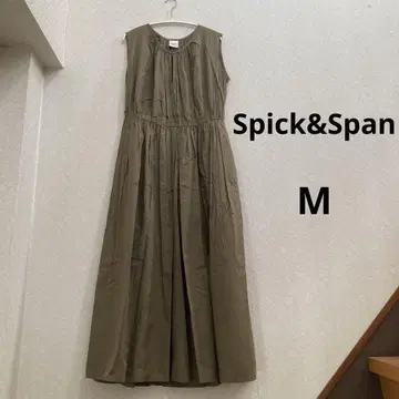 Spick&Span 스픽&스팬 원피스 슬리브리스 M 카키