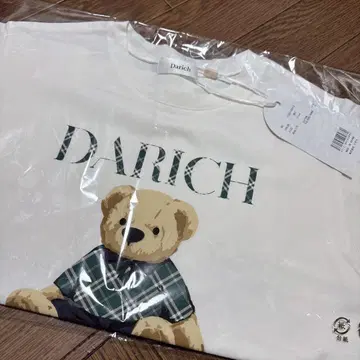 Darich 회원 혜택 기념품 티셔츠 D 베어