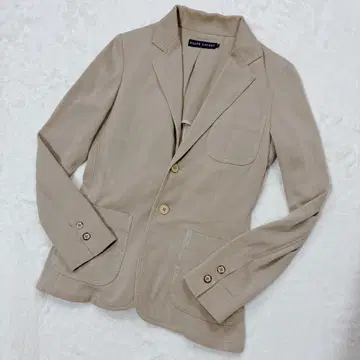 랄프 로렌 테일러드 자켓 베이지