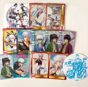 은혼 대은혼전 코스터 오미쿠지 클리어 카드 페어 특전 카드 사카타 긴토키