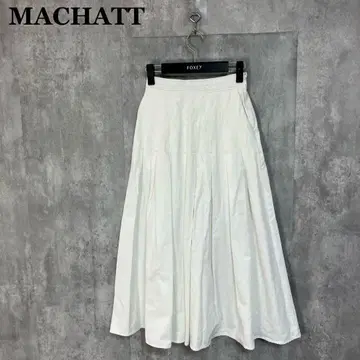 새상품 MACHATT 데님 턱 이지 스커트