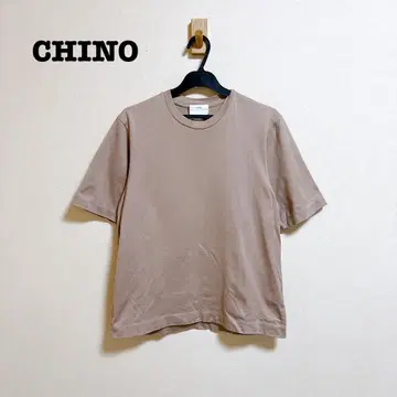 CHINO 코튼 100% 티셔츠 크루넥