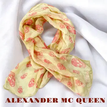 ALEXANDER MC QUEEN 알렉산더 맥퀸 스컬 스카프