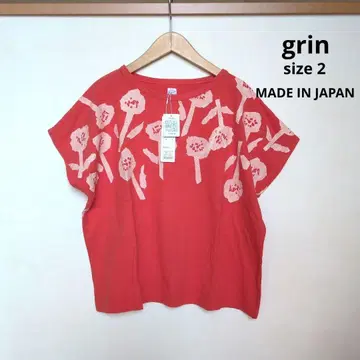 grin 마나풀 천축 프린트 티셔츠