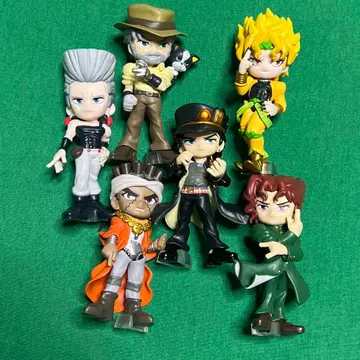 죠죠의 기묘한 모험 피규어 전 6종 컴플리트 세트