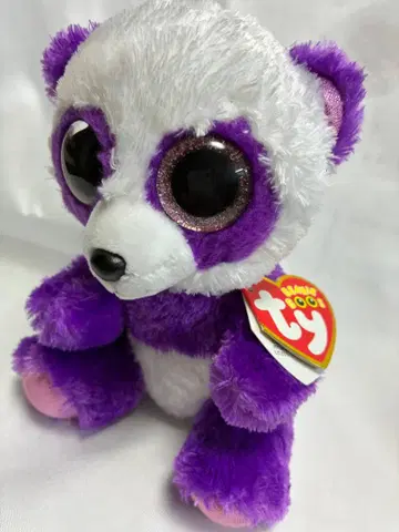 새상품 택 비니부즈(M) 팬더 무라사키 16cm