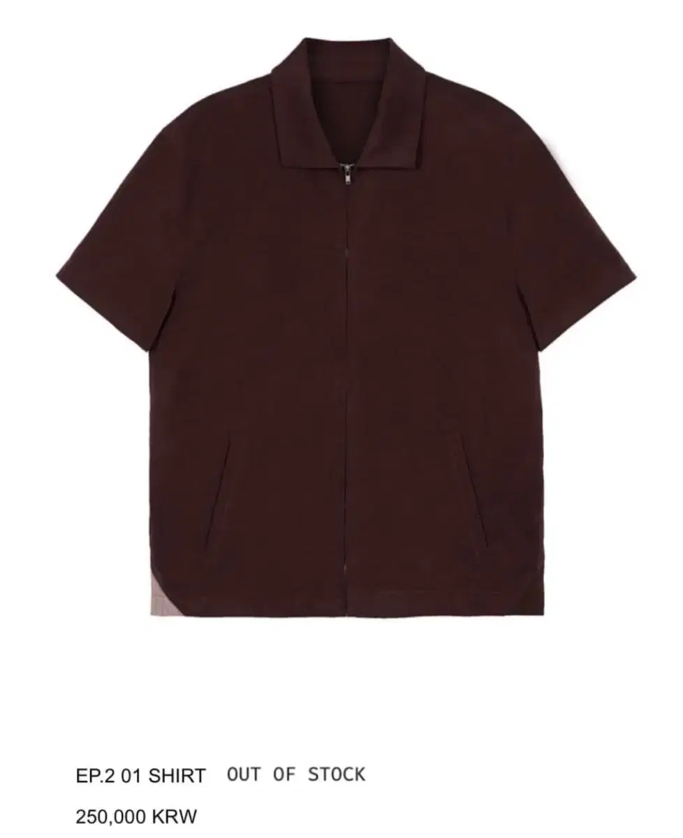 [2] xlim EP.2 01 Short Sleeve Shirt Burgundy
