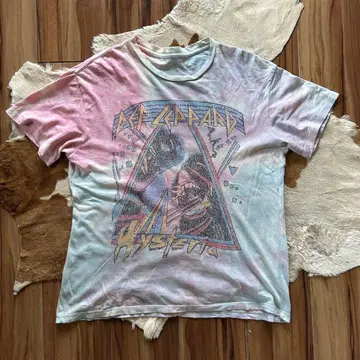 Def Leppard Hysteria 밴딩 티셔츠 빈티지