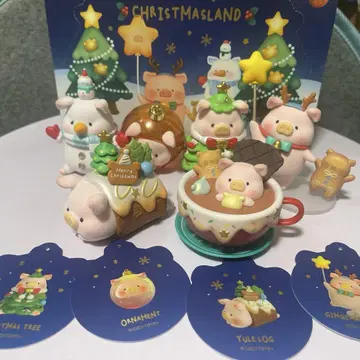 luluthepiggy 크리스마스 랜드 노멀 컴프 세트 루루 돼지