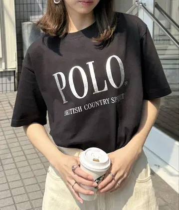 POLO BCS 블랙 티셔츠 M 사이즈 미사용 새상품