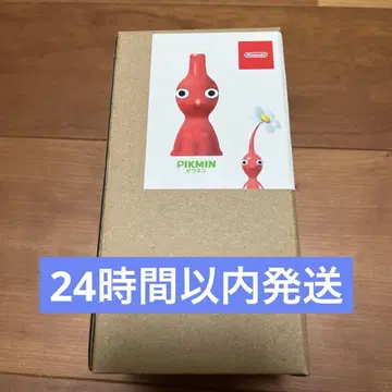 빨간색 피크민 꽃병 닌텐도 한정판 꽃병 미사용 새상품 플라워 스탠드