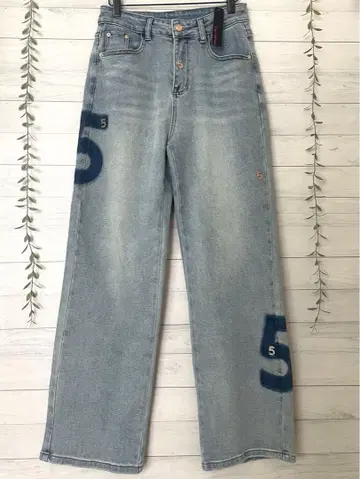 넘버 5 스트레이트 데님