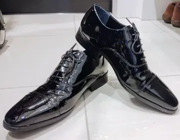 MEN'S of WINNINGRUN 25.0cm 결혼식 에나멜 신발