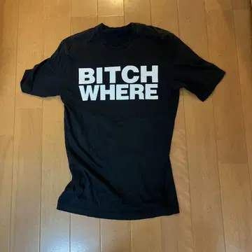 DSQUARED2 BITCH WHERE 티셔츠 블랙