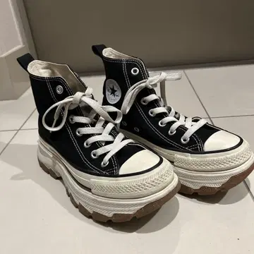 CONVERSE ALL STAR 블랙스니커즈 통굽 스니커즈