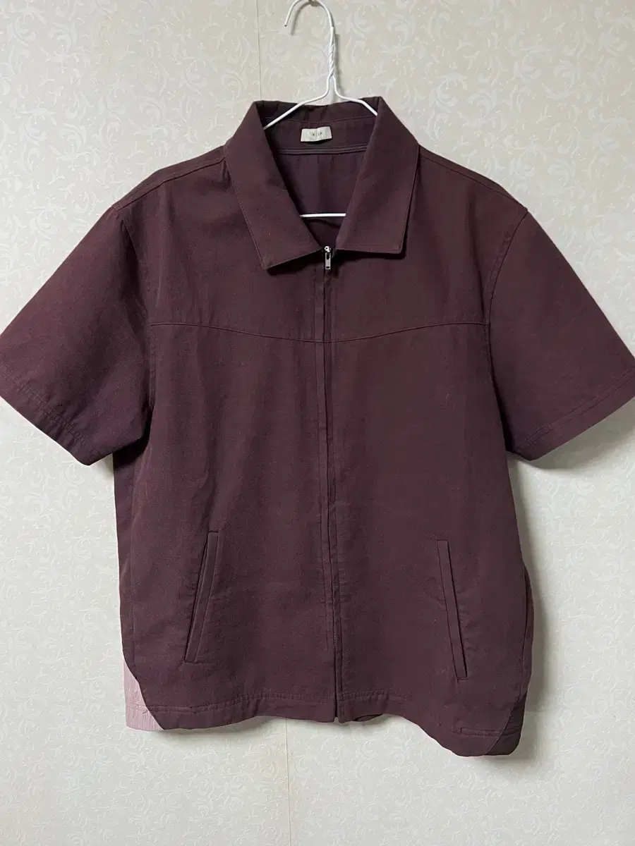 [2] xlim EP.2 01 Short Sleeve Shirt Burgundy