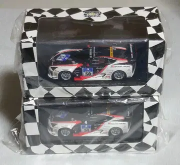 2대 세트 에브로 1/43 LEXUS LF-A 뉘르 24시간 2010