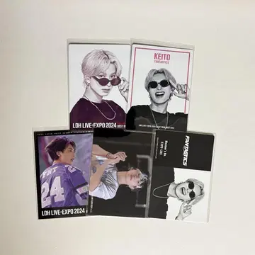 기무라 케이토 EXPO 스티커 포토 카드 세트