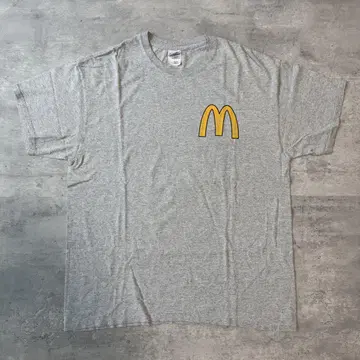 90s 맥도날드 McDonald 기업 티셔츠 모터 사이클 바이크